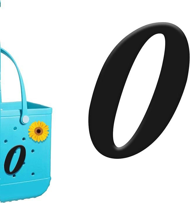 26-piece beach bag with letter accessories