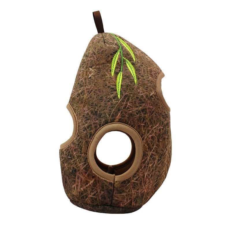Pet toy supplies: Squeaky Tree Hole Panda Plush toy