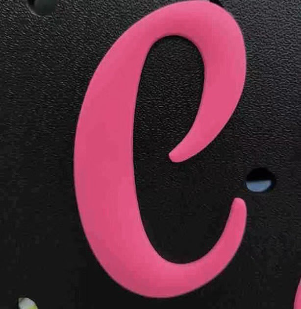 26-piece beach bag with letter accessories