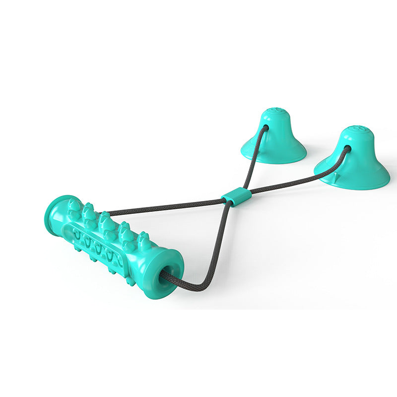 PetMolar Amazon Explosions Dog Toy Double Suction Cup Pull Rope Molar Bite Resistant Tooth Cleaning Rod Pet Supplies 01