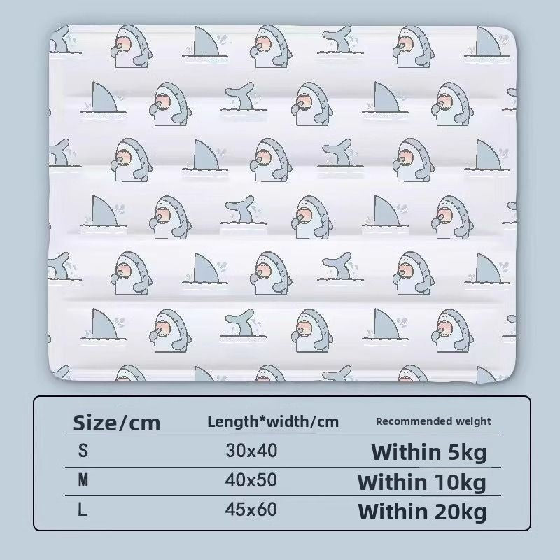 Pet Ice Mat Cats Summer Cool Nest Summer Prevention Ice Bed Dog Kennel Sleeping Nest Mat Summer Cooling Sleeping Mat