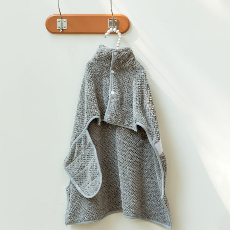 Pet quick-drying absorbent bath towel