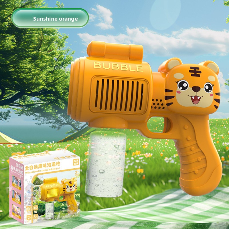 Handheld fully automatic children's bubble machine