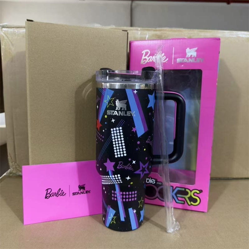 Thermal straw water bottle