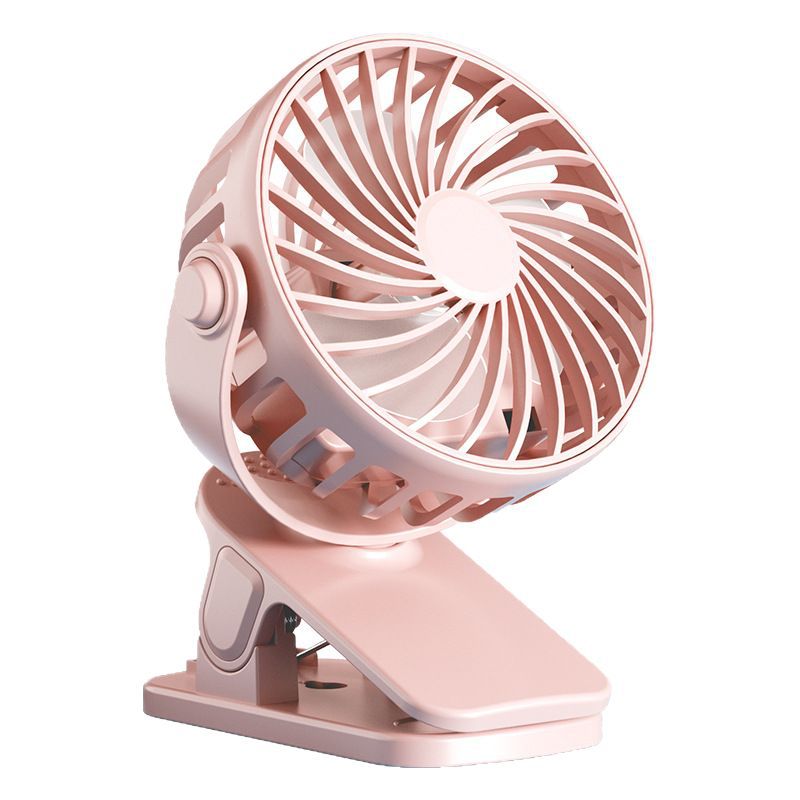 Multi-function Clip Fan Dormitory Portable Wall-hanging Circulating Small Fan USB Lighting Desktop Fan