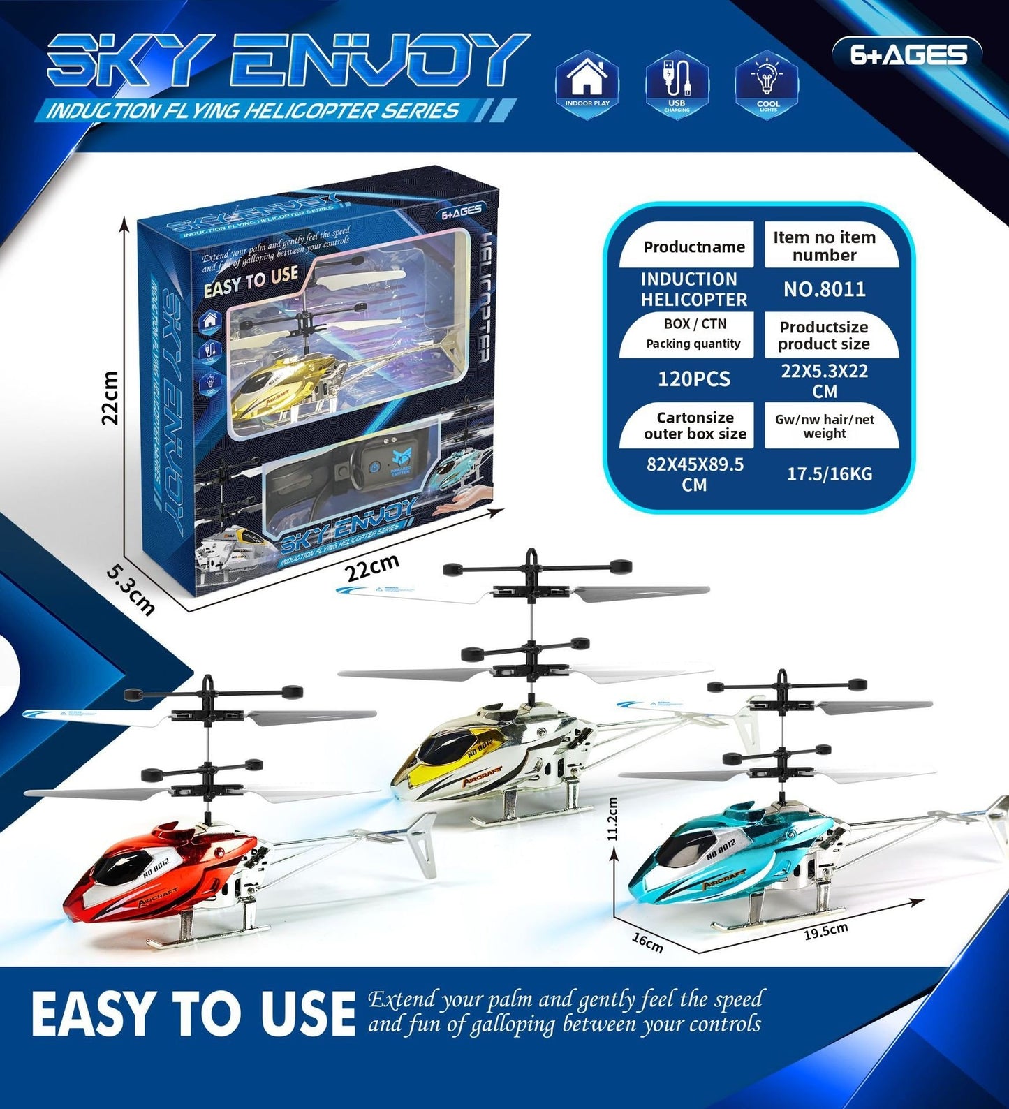 Alloy remote-controlled helicopter, shockproof and anti-collision aircraft with light toy