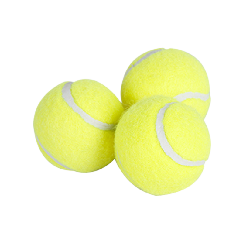 AFP tennis dog toy three sizes pet toy dog bite-resistant ball plush material outdoor playing elastic ball