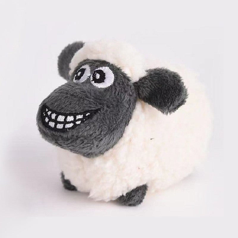 Pet toy supplies: Squeaky Tree Hole Panda Plush toy