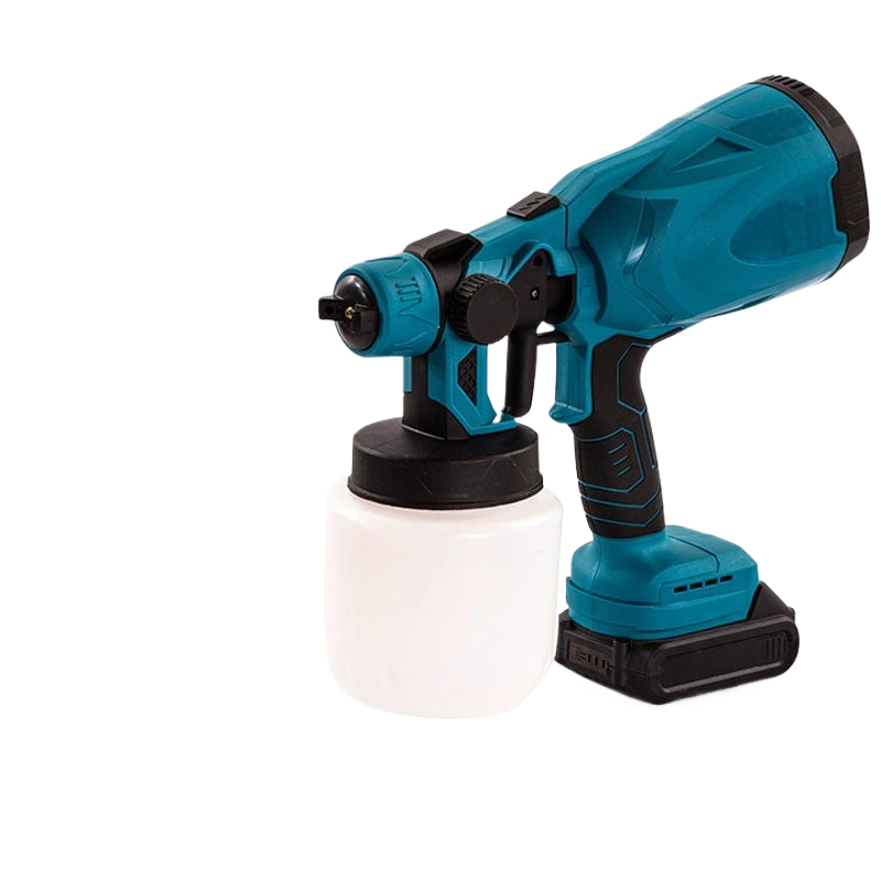 Multifunctional lithium battery spray gun special adaptation decoration coating spray gun high power strong power woodworking spray gun