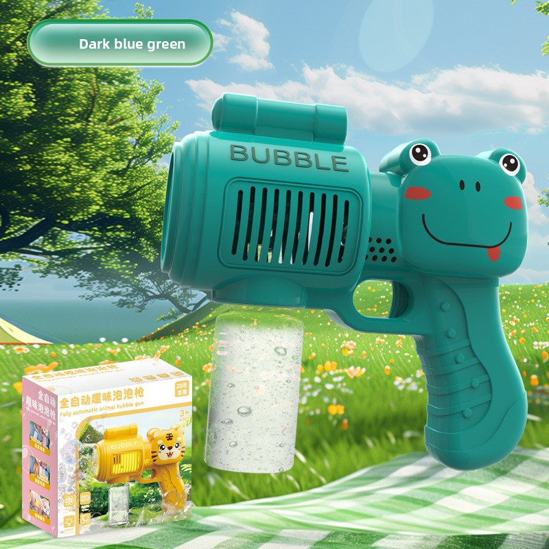 Handheld fully automatic children's bubble machine