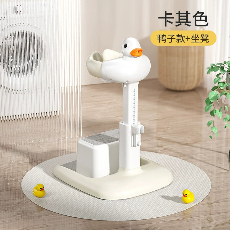 Baby Standing Bathing Tool Infant Toddler Bath Tub Bath Platform Newborn Bottom Washing Device