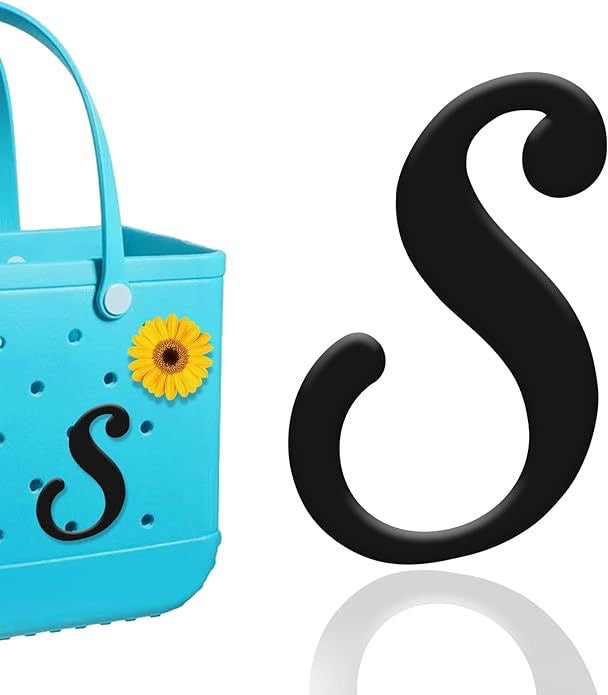 26-piece beach bag with letter accessories