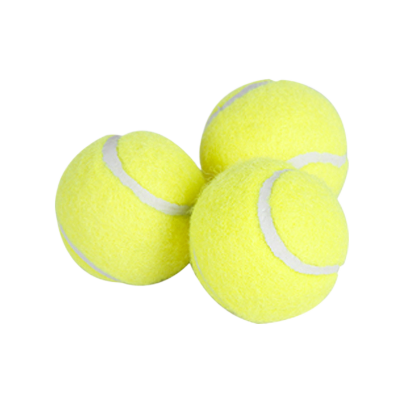 AFP tennis dog toy three sizes pet toy dog bite-resistant ball plush material outdoor playing elastic ball