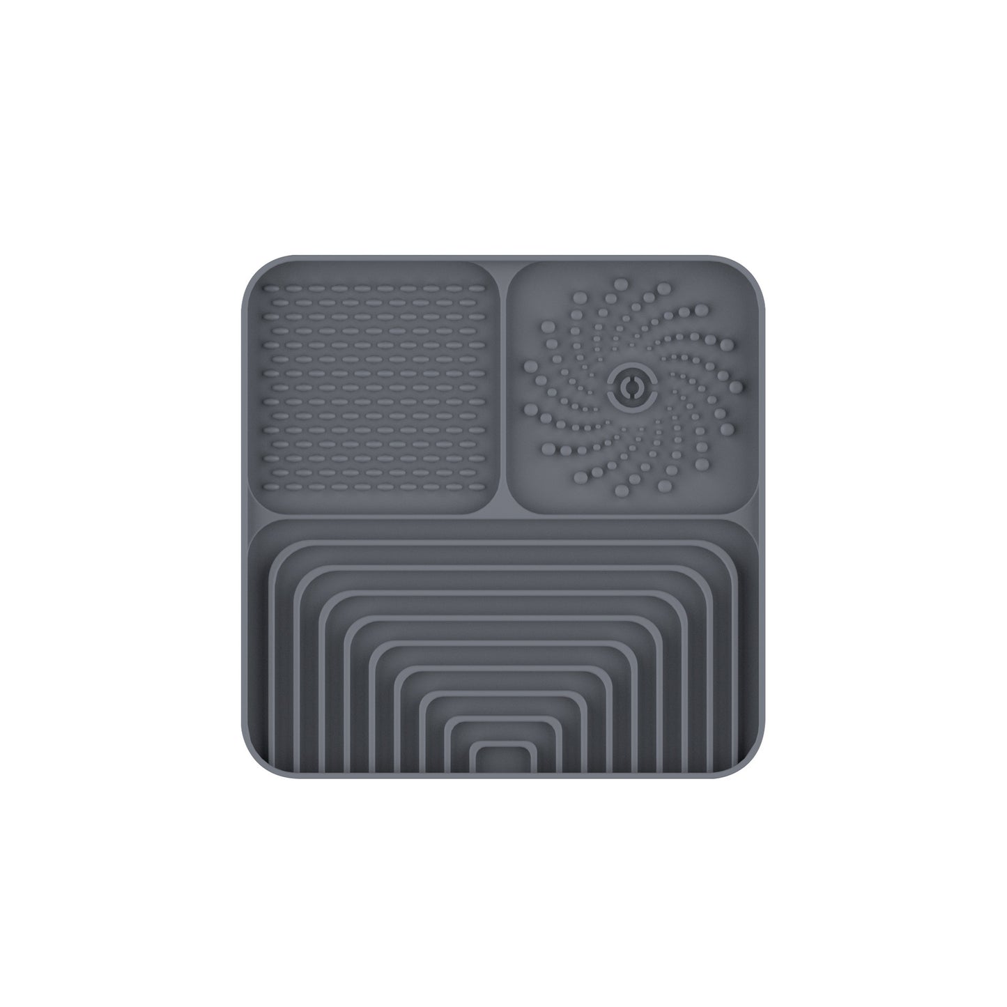 Silicone Pet Lick Placemat Slow Food Mat Pet Tray with Suction Cup Non-slip Cat and Dog Feeding Mat Anti-overflow Anti-choking Mat
