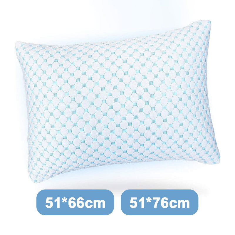 Cross-border in stock Broken Sponge Memory Pillow Broken Sponge Slow Recall Pillow Broken Sponge Ice Silk Pillow Broken Sponge Particle Pillow