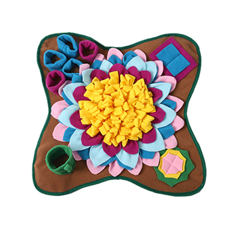 Pet dog stress-relieving sniffing pad