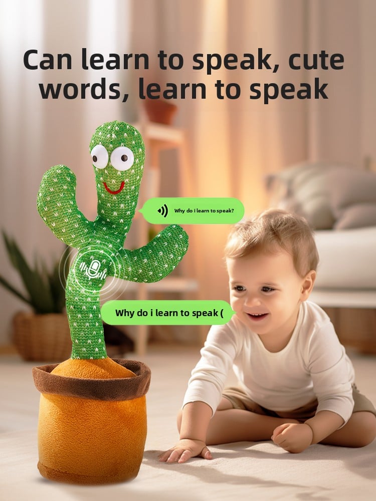 Talking Dancing Cactus Toy for Babies (0?1 Years)