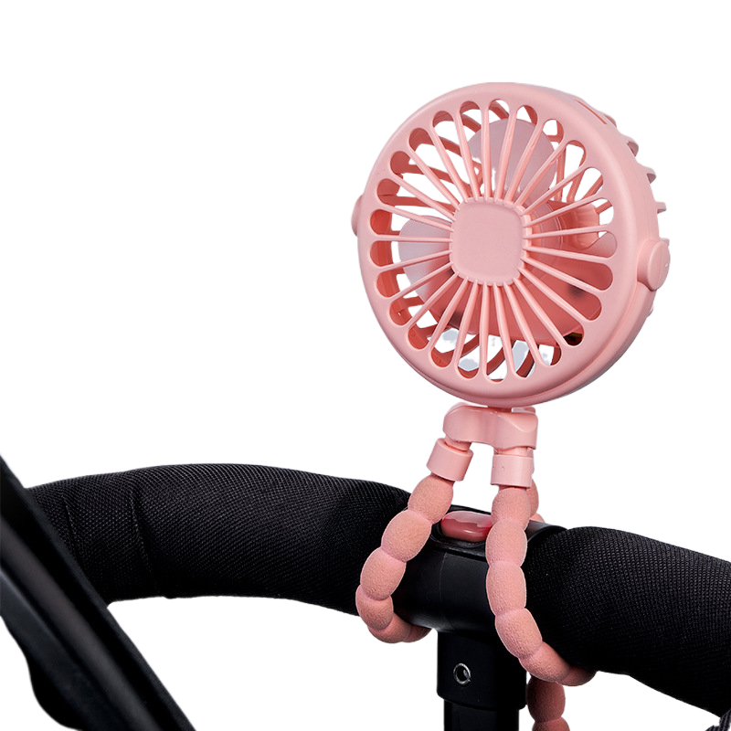 Multi-function Clip Fan Dormitory Portable Wall-hanging Circulating Small Fan USB Lighting Desktop Fan