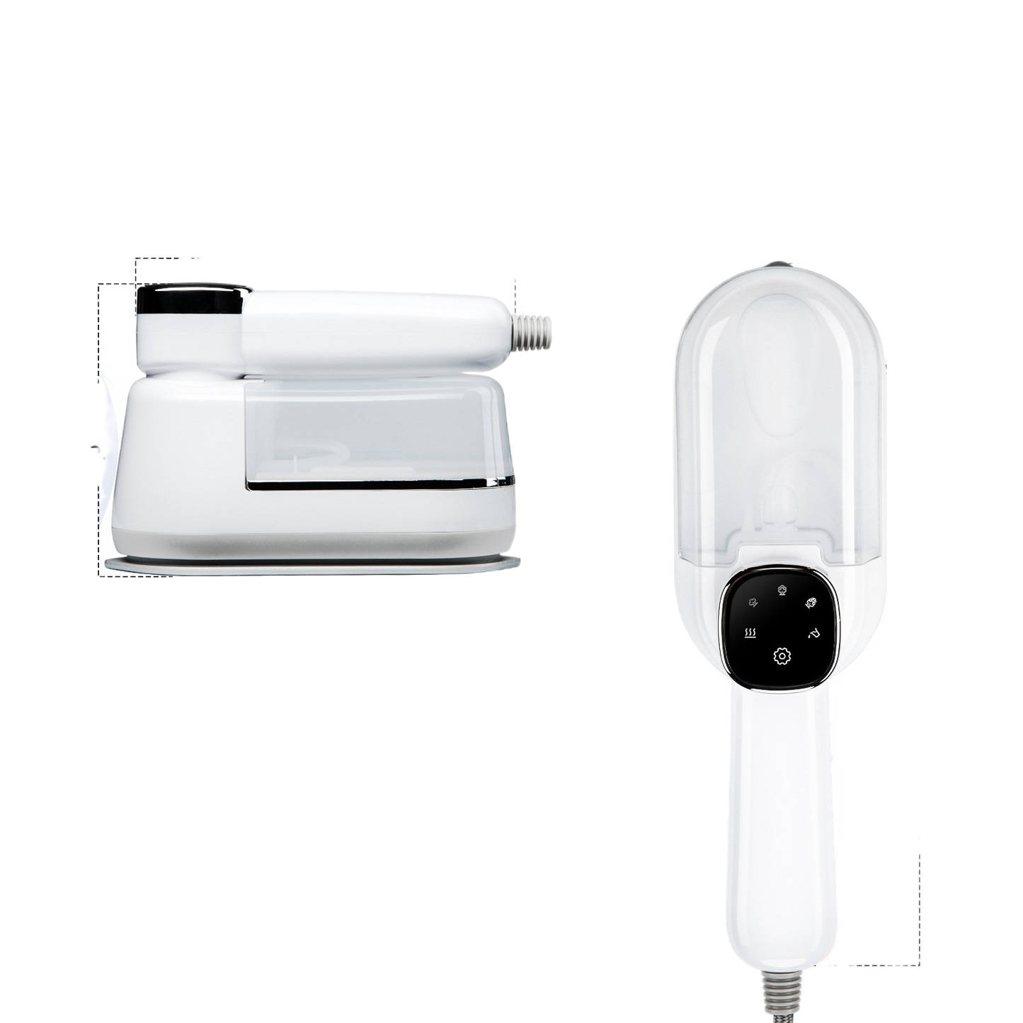 Steam brush hand-held ironing machine rotary electric iron ironing machine wet and dry folding machine cross-border mini iron