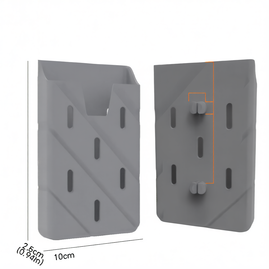 Beach bag with silicone phone storage accessory