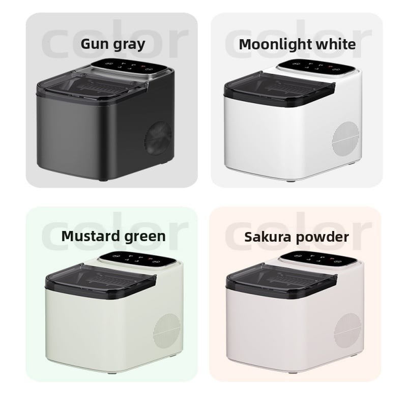ice machine small home dormitory students intelligent mini outdoor automatic bullet round ice machine