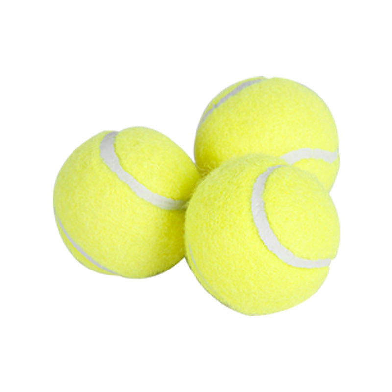 AFP tennis dog toy three sizes pet toy dog bite-resistant ball plush material outdoor playing elastic ball