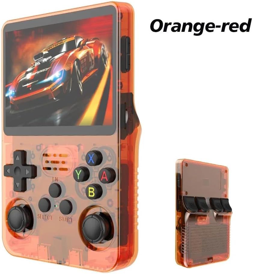 r36s handheld game console handheld portable game console retro arcade open source game console