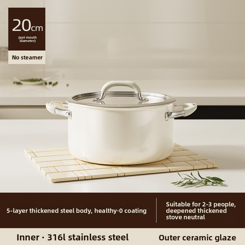 Stainless Steel Soup Pot