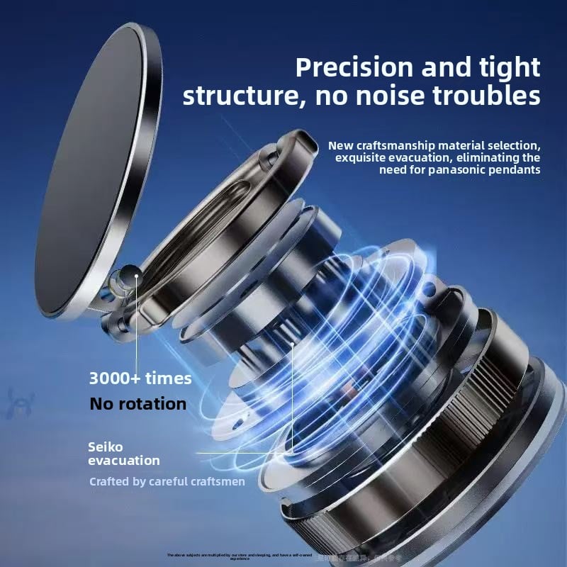 2025 New Vacuum Suction Magnetic Car Phone Holder Navigation & Desktop Mount