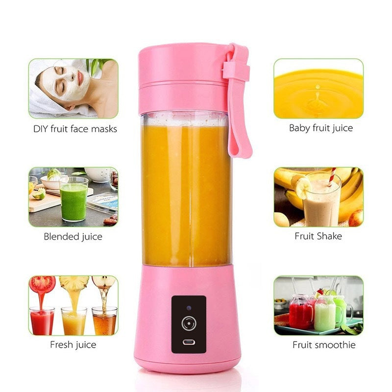 Portable Electric Juicer with Wireless Charging